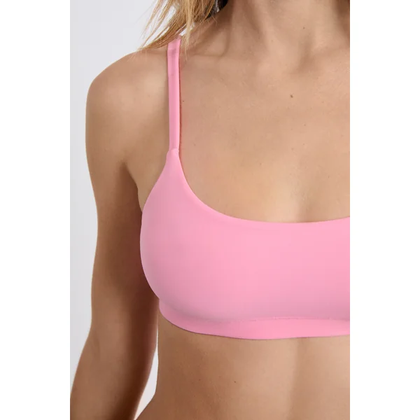 Soutien-gorge brassière sans armatures en microfibre