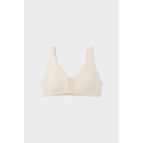Soutien-gorge brassière sans armatures post-mastectomie avec ouverture devant