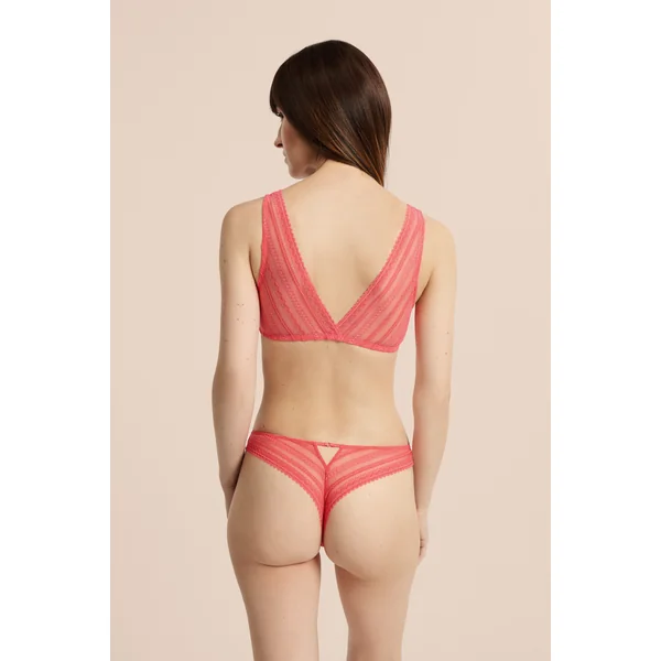 Soutien-gorge brassière sans armatures post-mastectomie avec ouverture devant