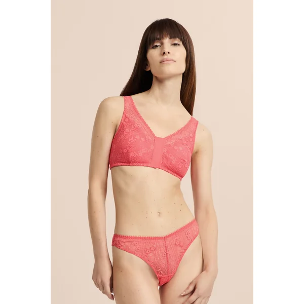 Soutien-gorge brassière sans armatures post-mastectomie avec ouverture devant