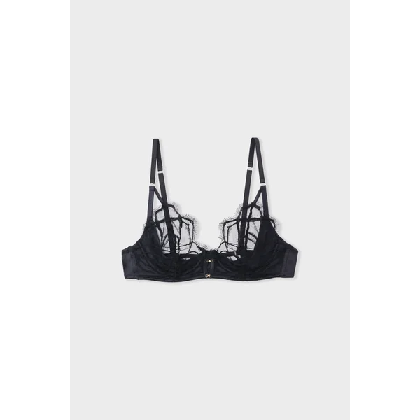 Soutien-gorge coques fines en dentelle