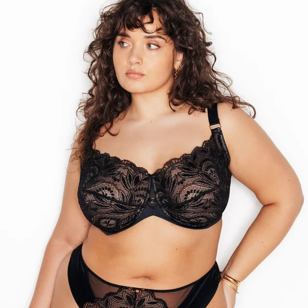 SOUTIEN-GORGE DENTELLE NOIR