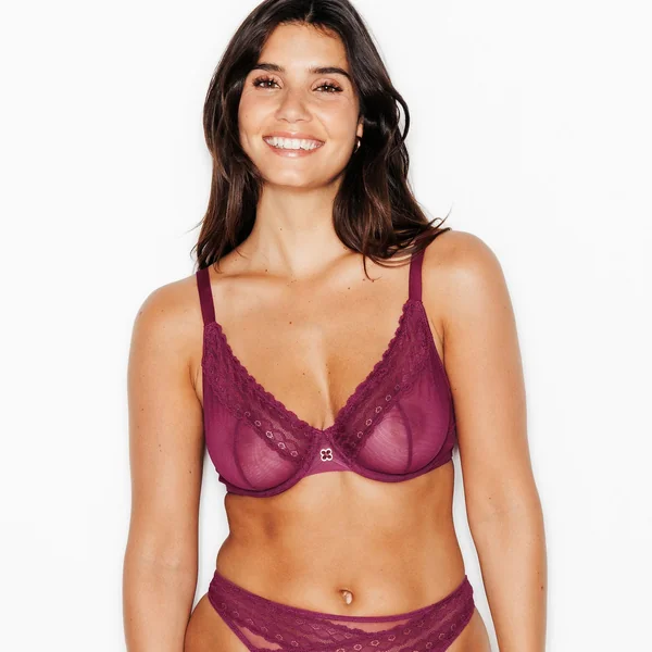 SOUTIEN-GORGE EMBOITANT BORDEAUX