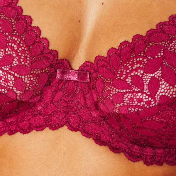 SOUTIEN-GORGE EMBOITANT DENTELLE BORDEAUX