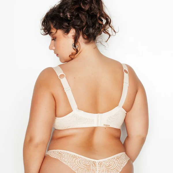 SOUTIEN-GORGE EMBOITANT DENTELLE ECRU