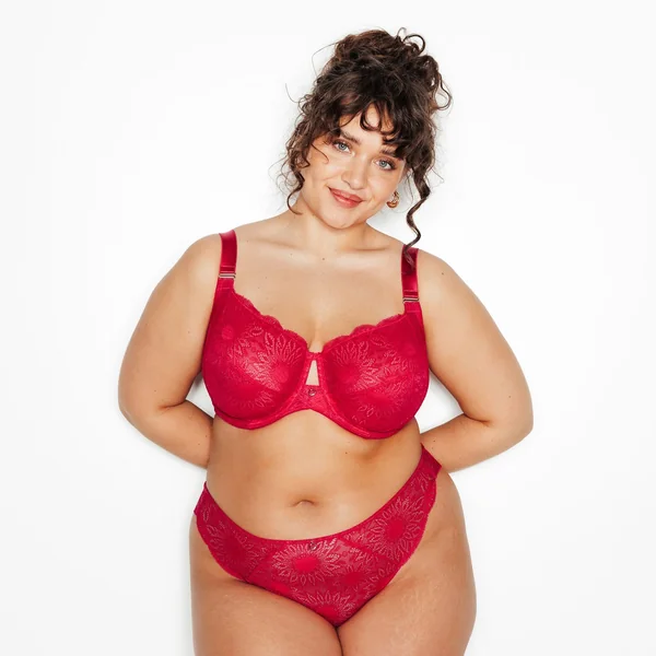 SOUTIEN-GORGE EMBOITANT DENTELLE ROSE