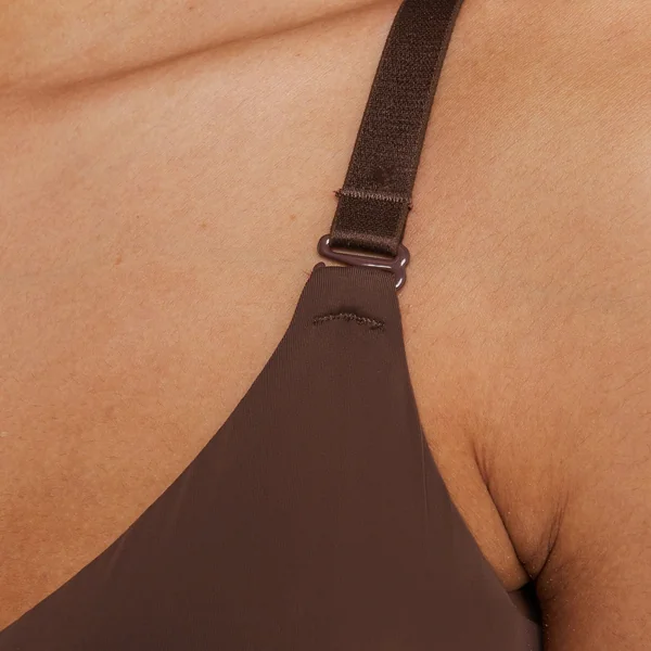 SOUTIEN-GORGE EMBOITANT MICROFIBRE MARRON