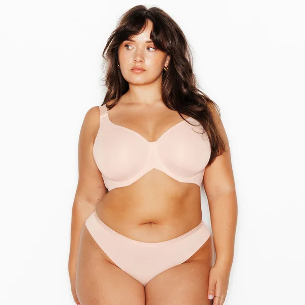 SOUTIEN-GORGE EMBOITANT MICROFIBRE NATUREL