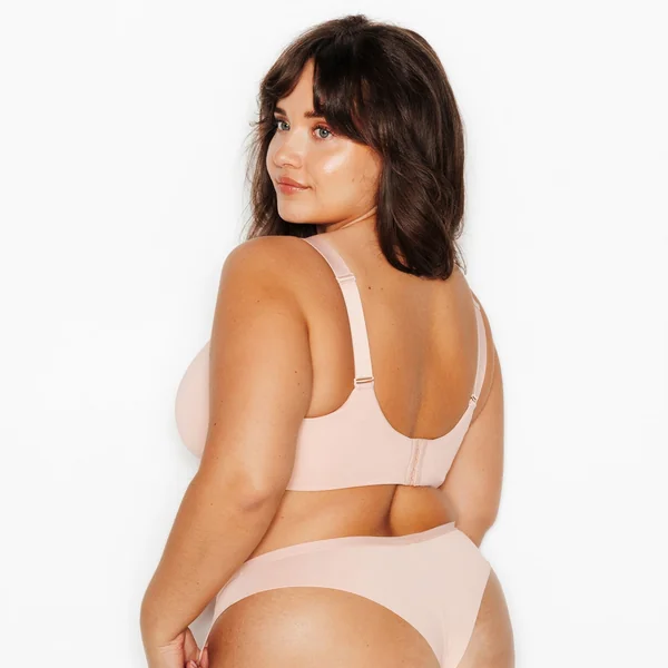 SOUTIEN-GORGE EMBOITANT MICROFIBRE NATUREL