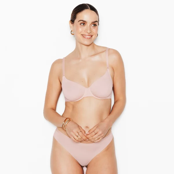 SOUTIEN-GORGE EMBOITANT MICROFIBRE NATUREL