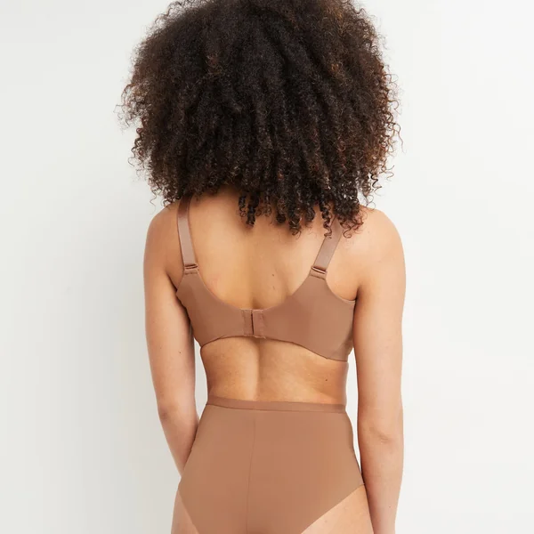 SOUTIEN-GORGE EMBOITANT MICROFIBRE PEAU BRONZEE