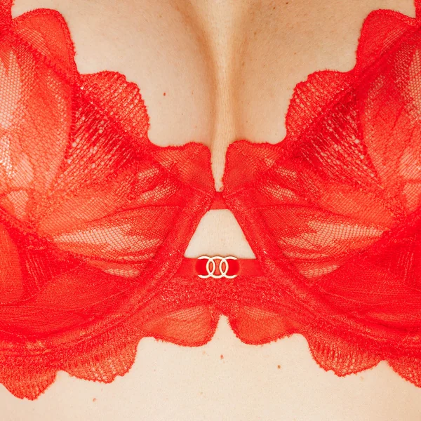 SOUTIEN-GORGE EMBOITANT ROUGE