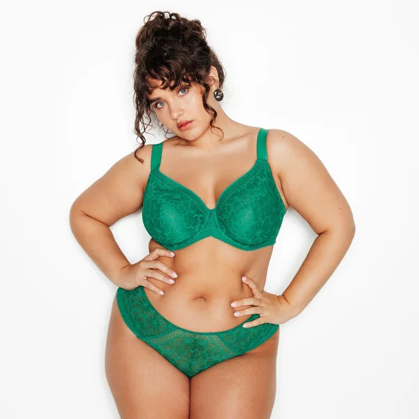 SOUTIEN-GORGE EMBOITANT VERT