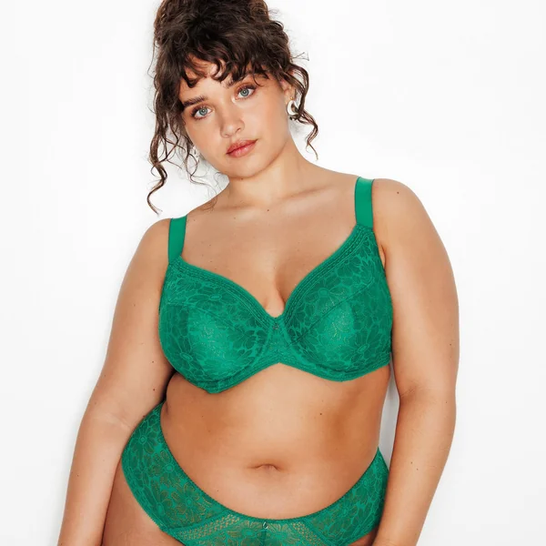 SOUTIEN-GORGE EMBOITANT VERT
