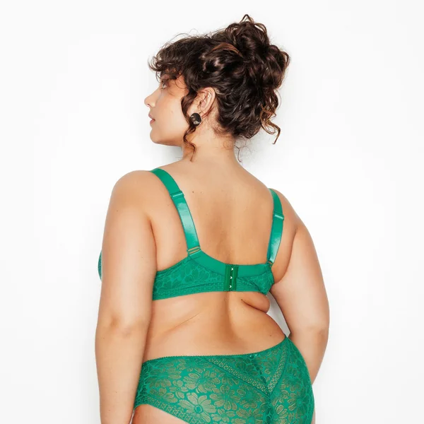 SOUTIEN-GORGE EMBOITANT VERT