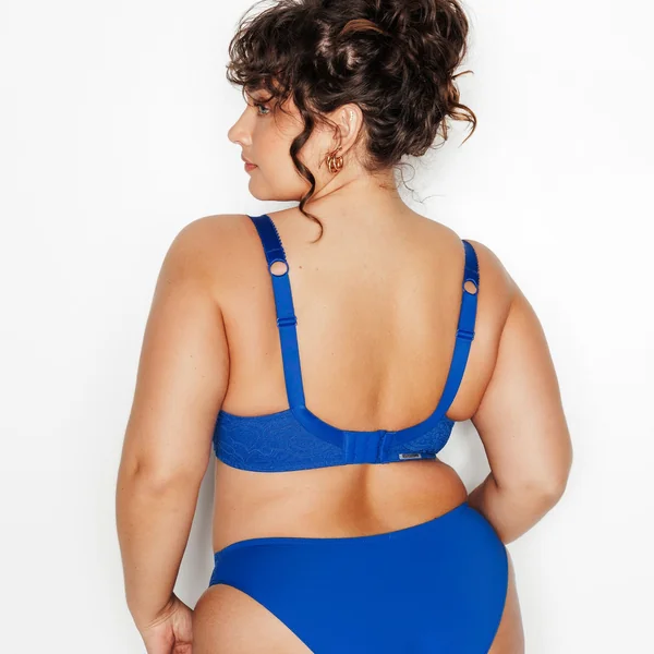 SOUTIEN-GORGE GRANDE TAILLE BLEU ROI