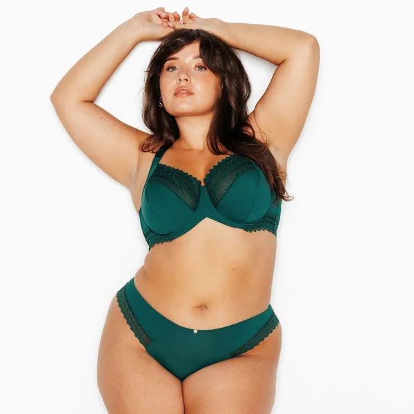 SOUTIEN-GORGE GRANDE TAILLE VERT
