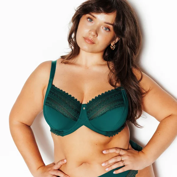 SOUTIEN-GORGE GRANDE TAILLE VERT