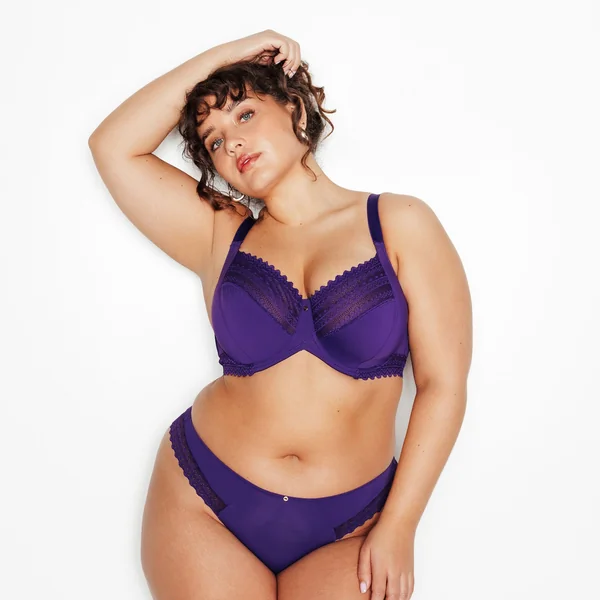 SOUTIEN-GORGE GRANDE TAILLE VIOLET