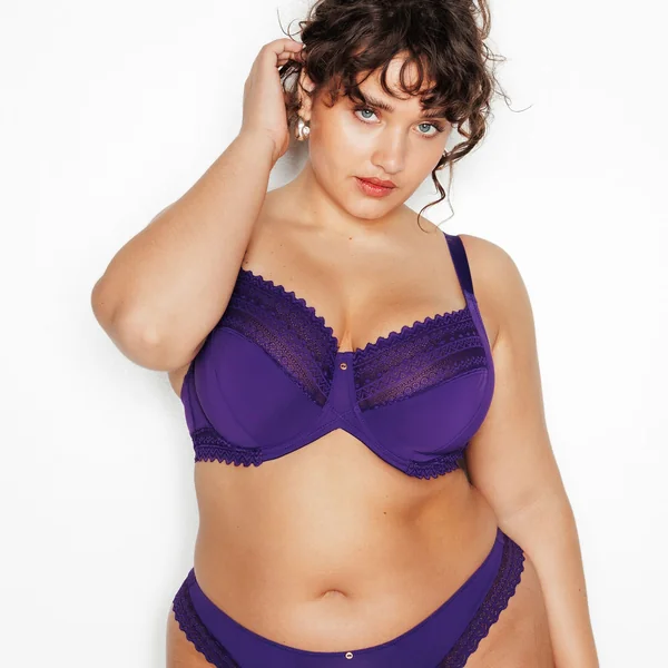 SOUTIEN-GORGE GRANDE TAILLE VIOLET