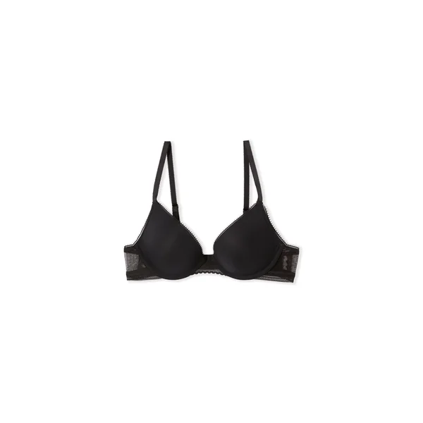Soutien-gorge N.2 - Le push-up plongeant avec détails en dentelle