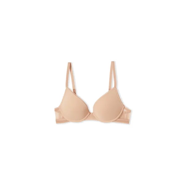 Soutien-gorge N.2 - Le push-up plongeant avec détails en dentelle