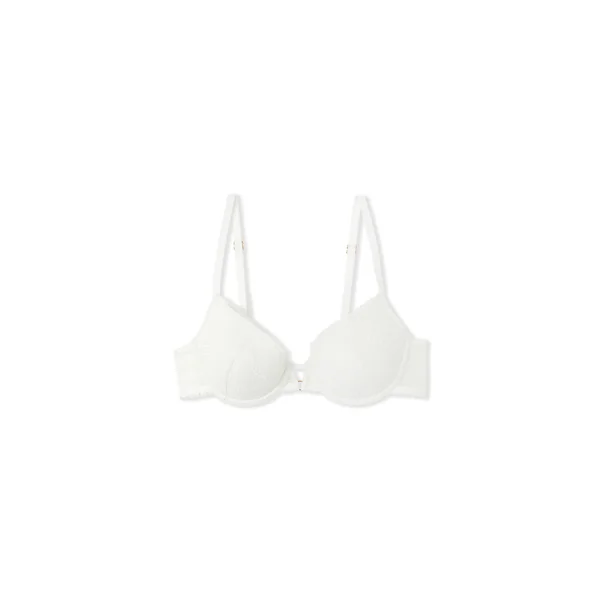 Soutien-gorge N.4 - Le coques fines en dentelle sans teinture