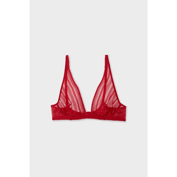 Soutien-gorge N.7 - Le corbeille foulard en dentelle