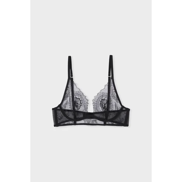 Soutien-gorge N.7 - Le corbeille foulard en dentelle