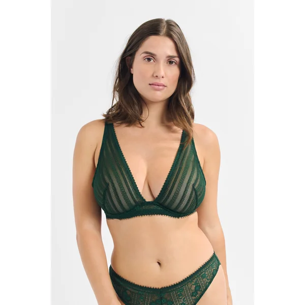 Soutien-gorge N.7 - Le corbeille foulard en dentelle