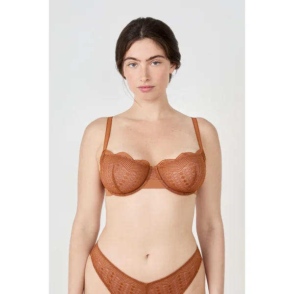 Soutien-gorge n.9 - balconnet en dentelle