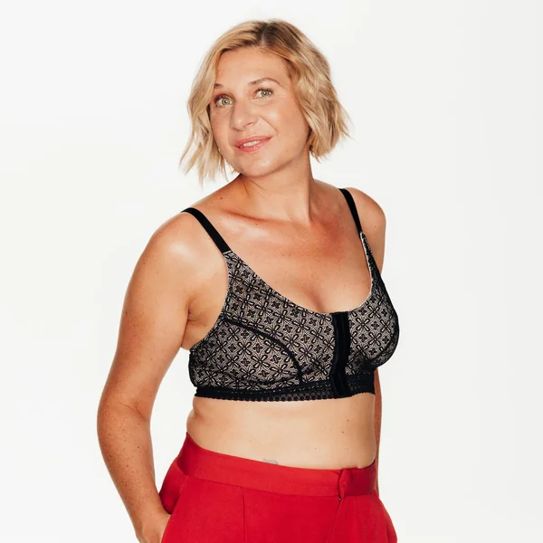 Soutien-gorge Post opératoire Brassière NOIR