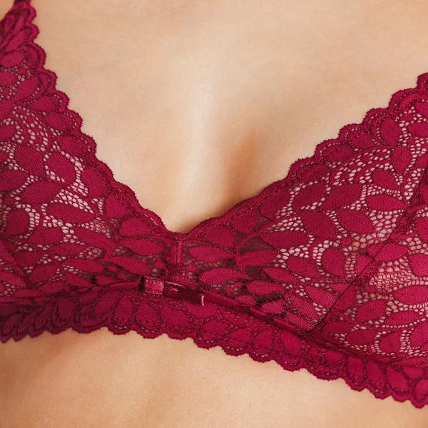 SOUTIEN-GORGE SANS ARMATURE BORDEAUX
