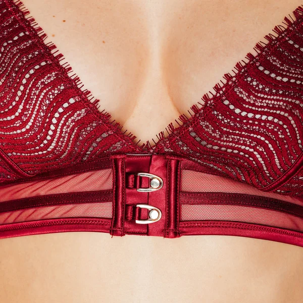SOUTIEN-GORGE SANS ARMATURE BORDEAUX