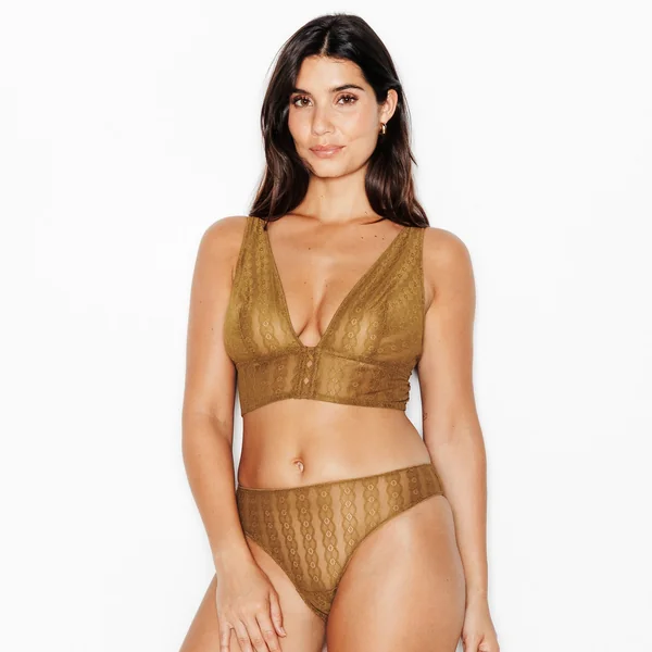 SOUTIEN-GORGE SANS ARMATURE OCRE