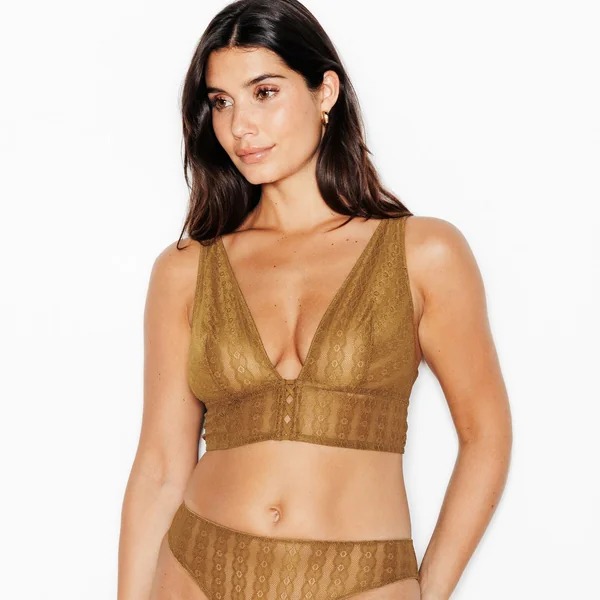 SOUTIEN-GORGE SANS ARMATURE OCRE