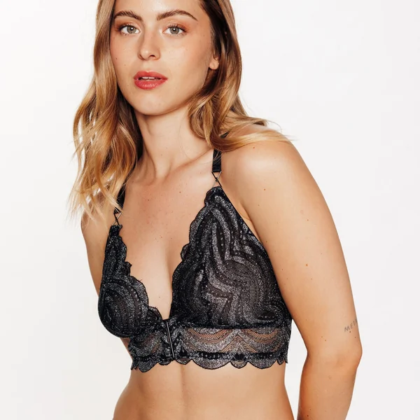 SOUTIEN-GORGE SANS ARMATURES ARGENT