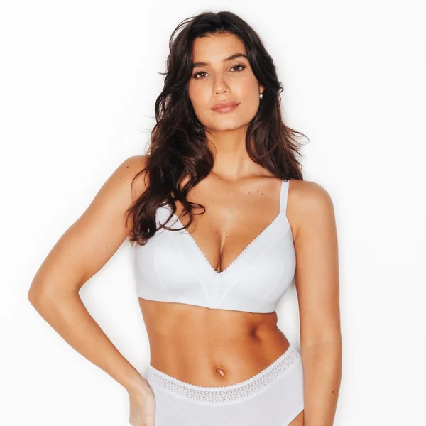 SOUTIEN-GORGE SANS ARMATURES BLANC