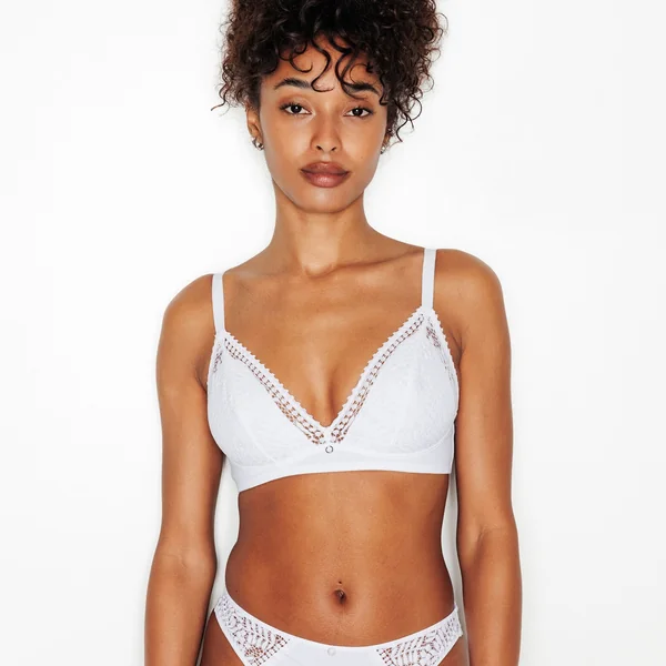 SOUTIEN-GORGE SANS ARMATURES BLANC