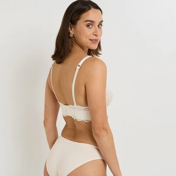 SOUTIEN-GORGE SANS ARMATURES ECRU
