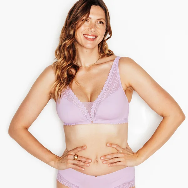 SOUTIEN-GORGE SANS ARMATURES LILAS