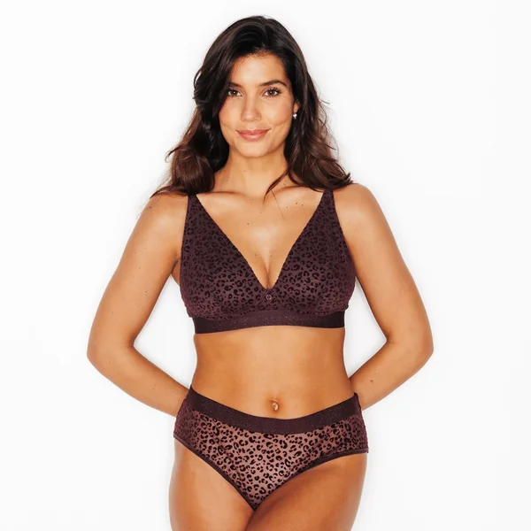 SOUTIEN-GORGE SANS ARMATURES MARRON