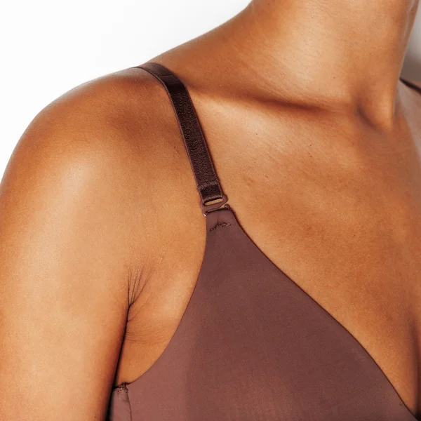 SOUTIEN-GORGE SANS ARMATURES MICROFIBRE MARRON