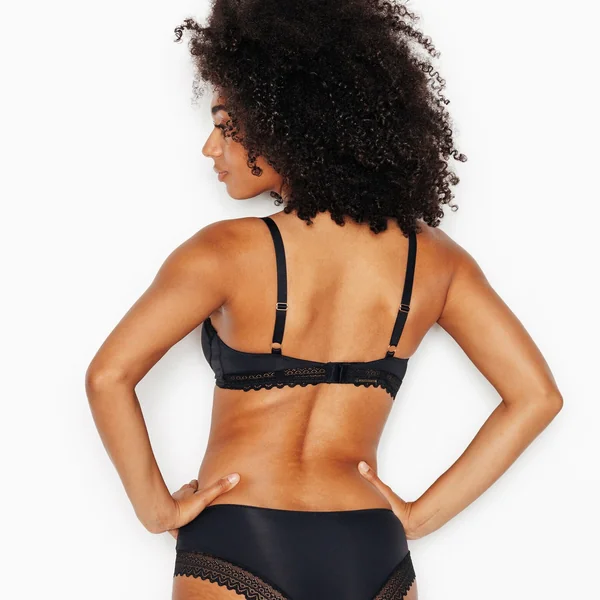 SOUTIEN-GORGE SANS ARMATURES MICROFIBRE NOIR