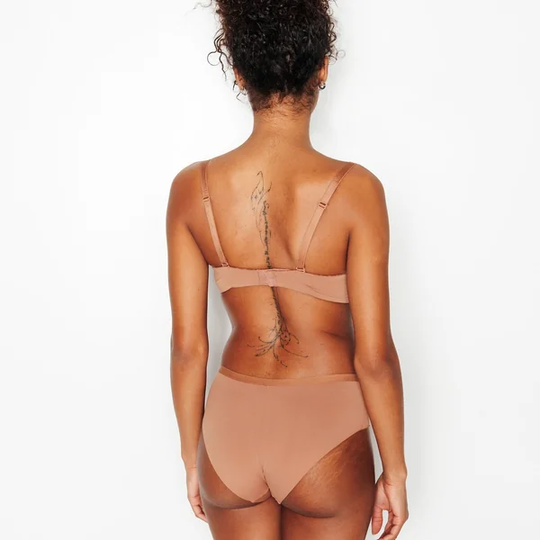 SOUTIEN-GORGE SANS ARMATURES PEAU BRONZEE