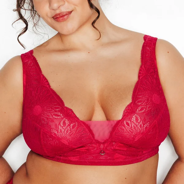 SOUTIEN-GORGE SANS ARMATURES ROSE