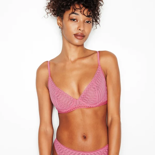 SOUTIEN-GORGE TRIANGLE ARMATURE ROSE