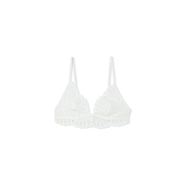 Soutien-gorge triangle en dentelle