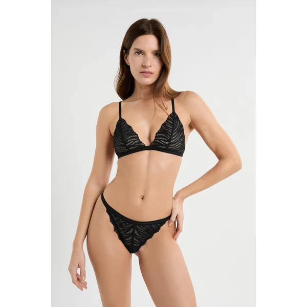 Soutien-gorge triangle en dentelle
