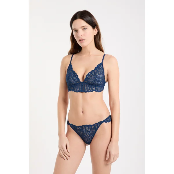 Soutien-gorge triangle en dentelle